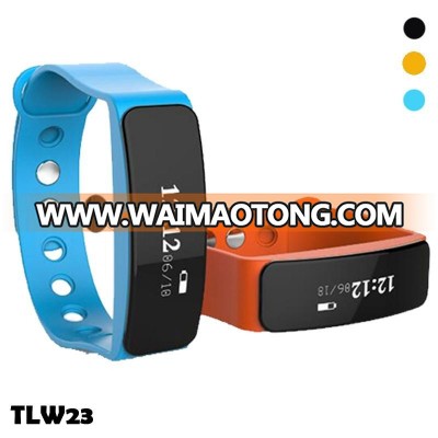 Waterproof heart rate monitor fitness wristband bluetooth android smart watch with SDK